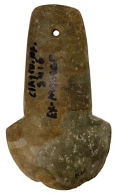 8” Spatulate. Ex Meuser written on piece. Clay Co., MO.&nbsp;Ex Lloyd Cash.