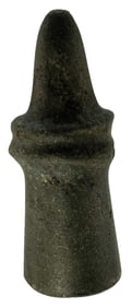 5 3/16” Northwest Coast Pestle. Black Hardstone. Ex Lloyd Cash.