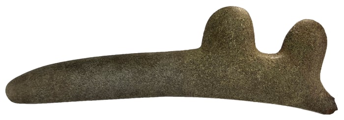 11 3/4” Northwest Coast Effigy Club.Restored. Davis COA & Motley COA.