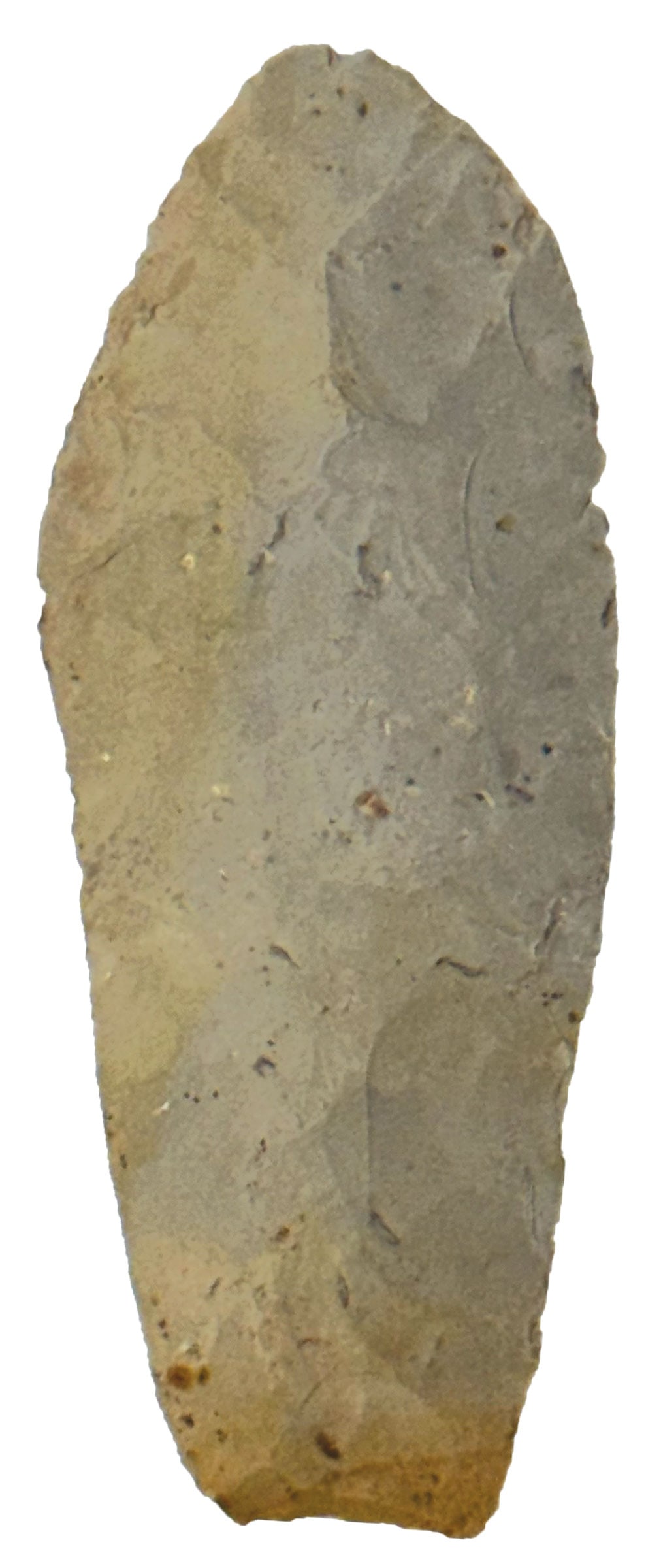 3 5/8” Paleo Lance. Fort Payne. Ex Jim Cropper. Mason Co., KY. Jackson COA. (1 of 3)