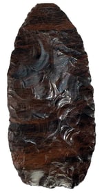 5” Early Archaic Blade. Obsidian. Northwest Area. Ex B. Slyter and T. Allen.