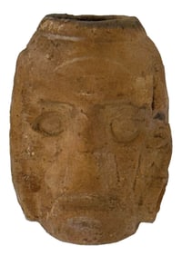 2” Hopewell Face Pipe. Pipestone. Adams Co., IL. Ex Bob Croasdale.