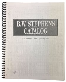 Copy of B.W. Stephens Catalog.&nbsp;