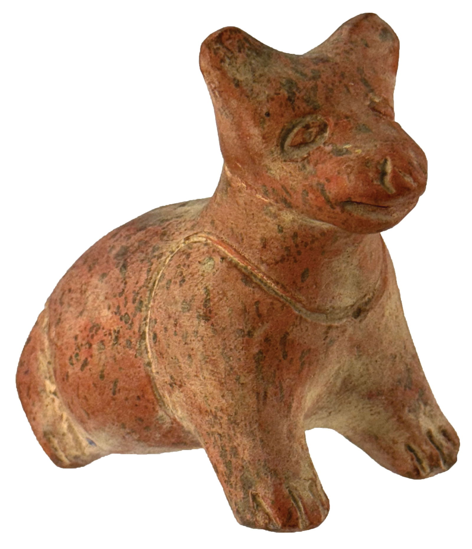 3 5/8” tip to tail. Miniature Pre-Columbian Dog. Ex Nick Gatses. (1 of 6)