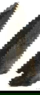 3 1/8" Dovetail. Wyandotte Chert. Randolph County, Indiana. Ex W. Nelson. Davis COA.: 3 1/8" Dovetail. Wyandotte Chert. Randolph County, Indiana. Ex W. Nelson. 1996 Davis COA.