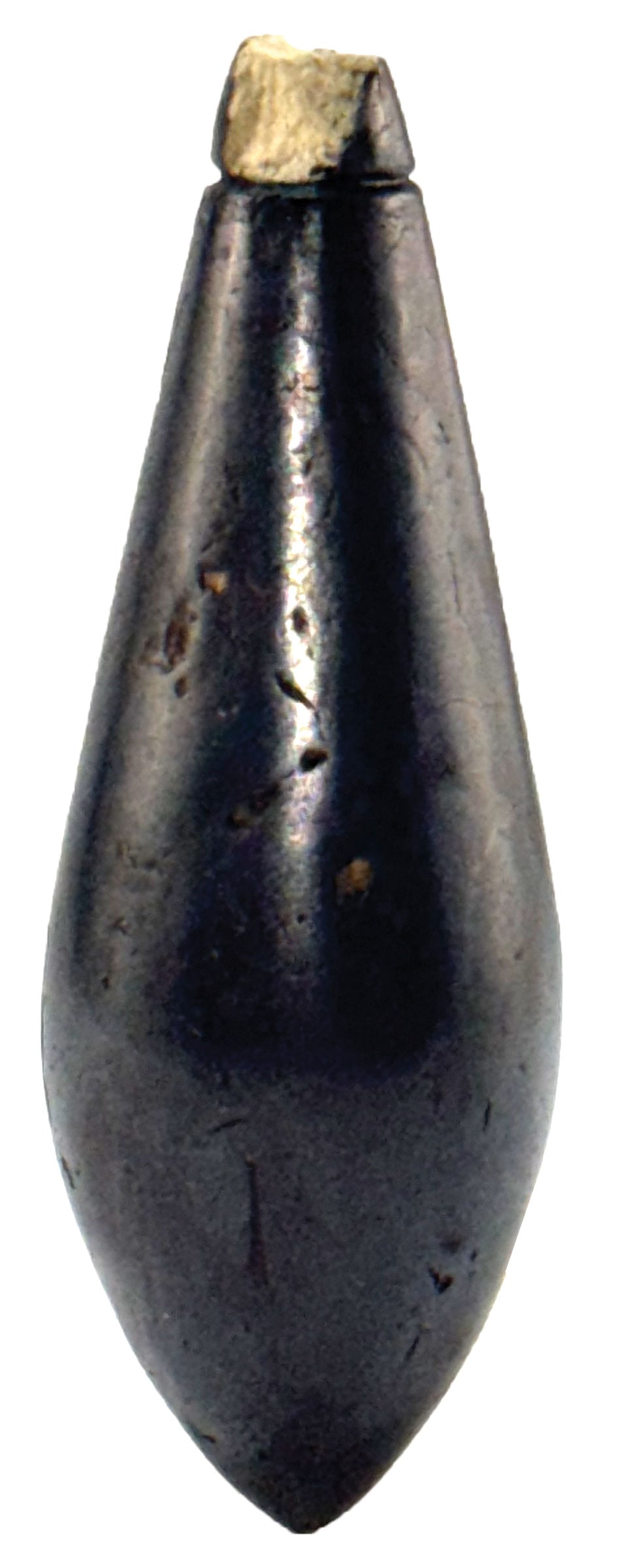 Pair of Broken and Restored Black Chalcedony Plummetts  and Hemite Celt Bit. Ex Floyd Ritter. (1 of 2)