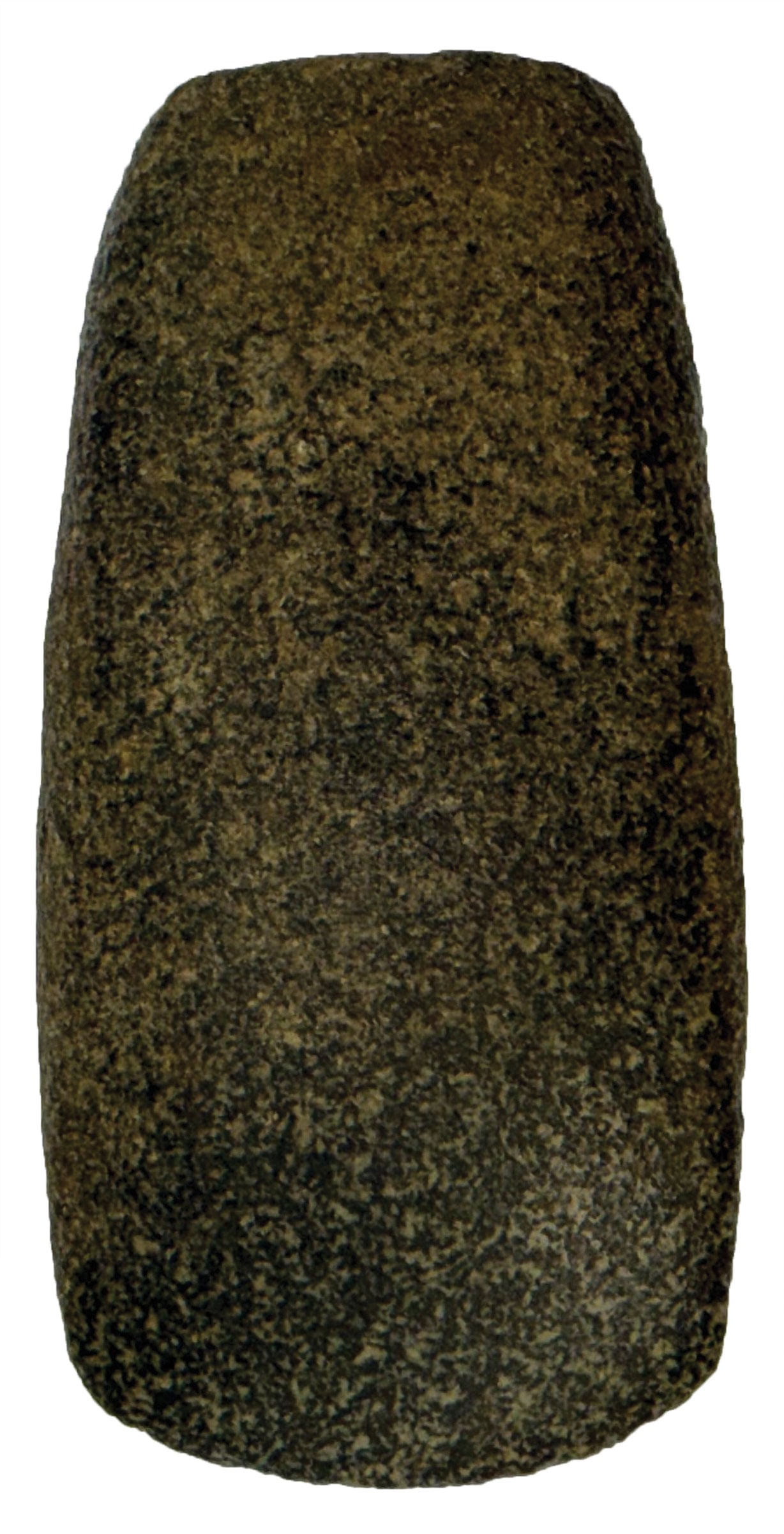 4" Square Pole Celt. Pole is polished and excellent symmetry. Indiana. Ex Steve Ford. (1 of 2)