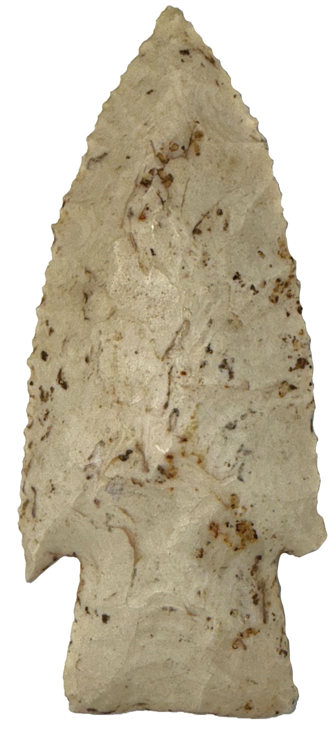 3 9/16" Hardin. Burlington Chert. Nicely Made. Adams County, Illinois. Davis COA. (1 of 3)