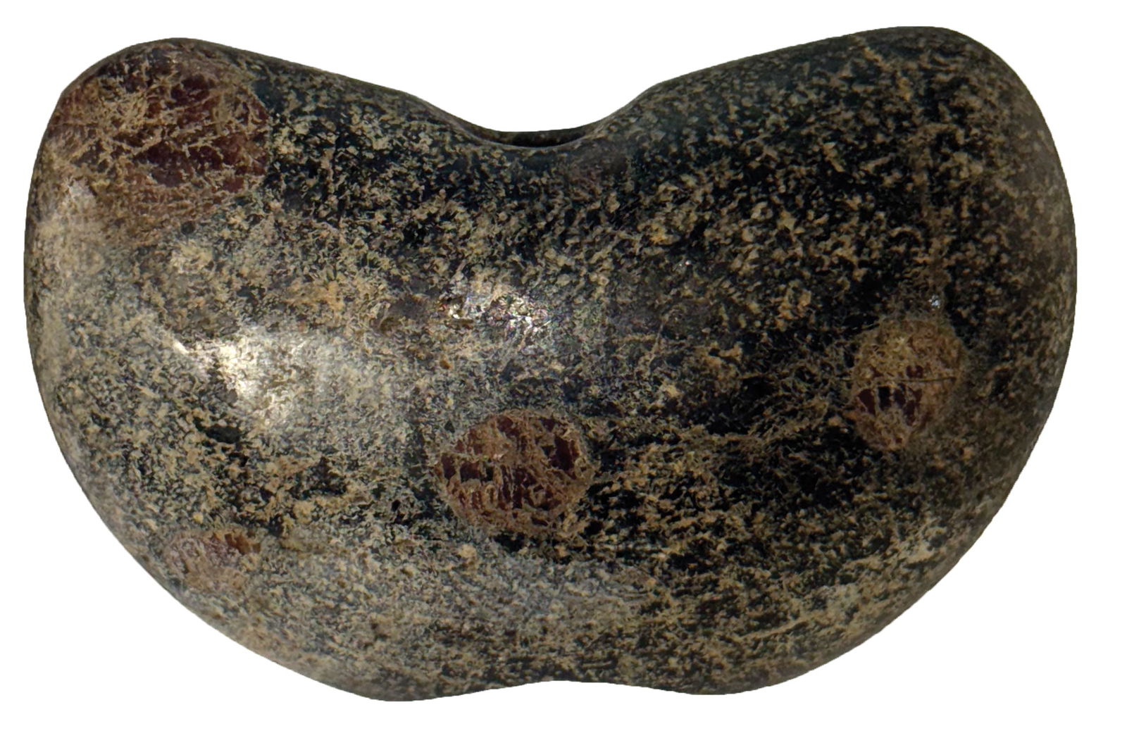 3 1/2" Conglomerate Bannerstone. Hardstone with inclusions. Very unique. (1 of 4)