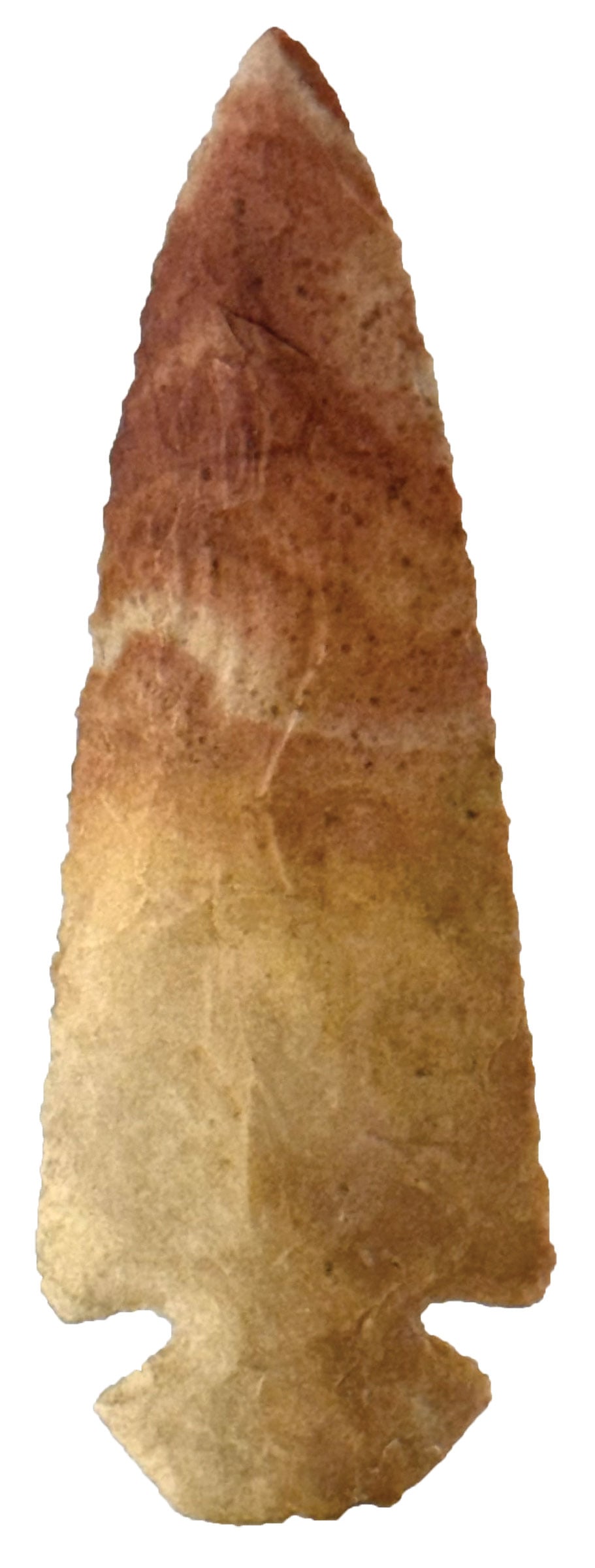 4 3/4" Dovetail. Tan and Brown Color Chert. Washington County, PA. Rogers COA. (1 of 3)