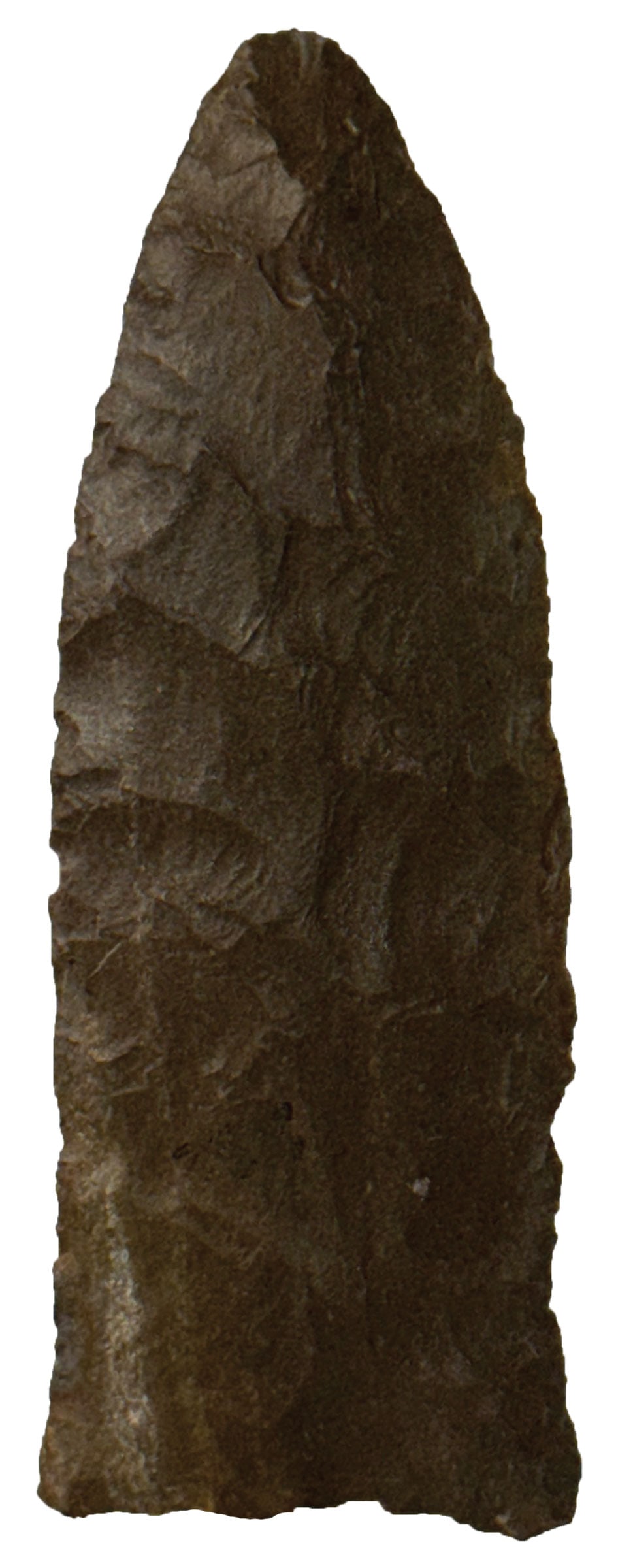 4 1/16" Copena. Brown Color Chert. Stewart County, Tennessee in 1916. Rogers COA. (1 of 3)