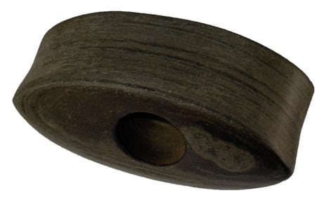 Miniature 2" Double Bit Axe type Bannerstone. Boyle County, Kentucky. Putty COA.