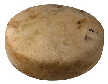 2 13/16" Biscuit Discoidal. Quartz. Knox County Tennessee. Ex Dan Stroud. Davis G10 COA.