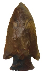 3 7/16" Hardin. Carter Cave Chert. Nicholas County, KY. Ex Terry Allen. Rogers COA.