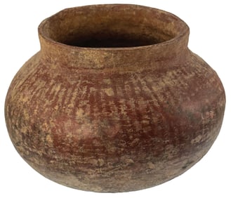 6 3/8" D. Caddo Painted Pot. Poinsett County, Arkansas. Ex R.W. Lyerly. Jackson COA.