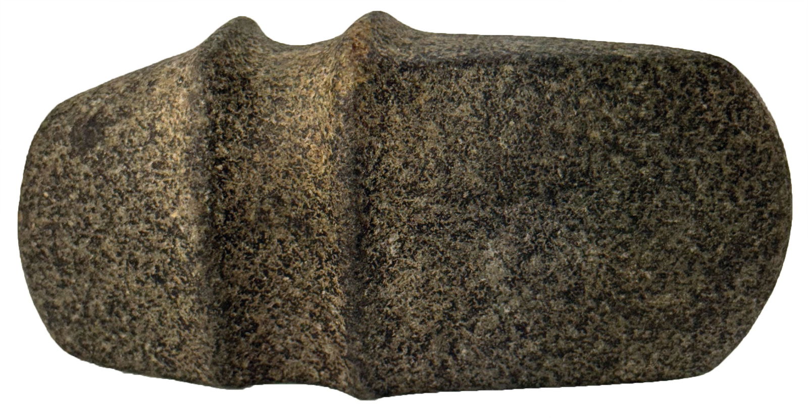 6 1/4" 3/4 Grooved Axe. Hardstone. Ex Byron Knoblock and Floyd Ritter. (1 of 5)