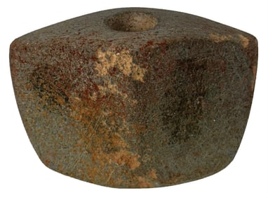 2 3/4" L. by 1 7/8" T. Bannerstone. Georgia. Ex Tommy Beutell. Motley COA.