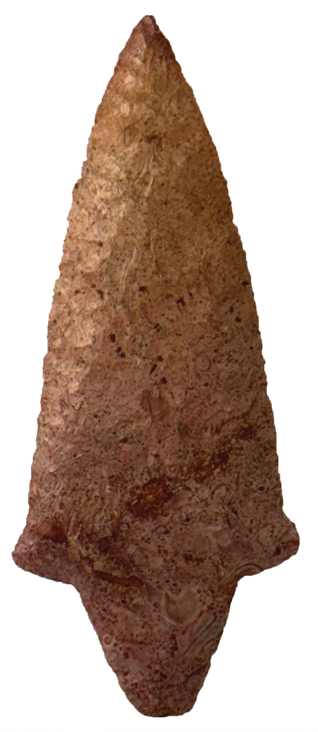 5 1/16” Dickson. Burlington. Recovered in the 1970's. Illinois. Ex Jeff Hunt. Davis COA. : 5 1/16” Dickson. Heat Treated Burlington. Recovered near Havana Power Plant in the 1970's. Fulton County, IL. Ex Jeff Hunt. Davis COA. 