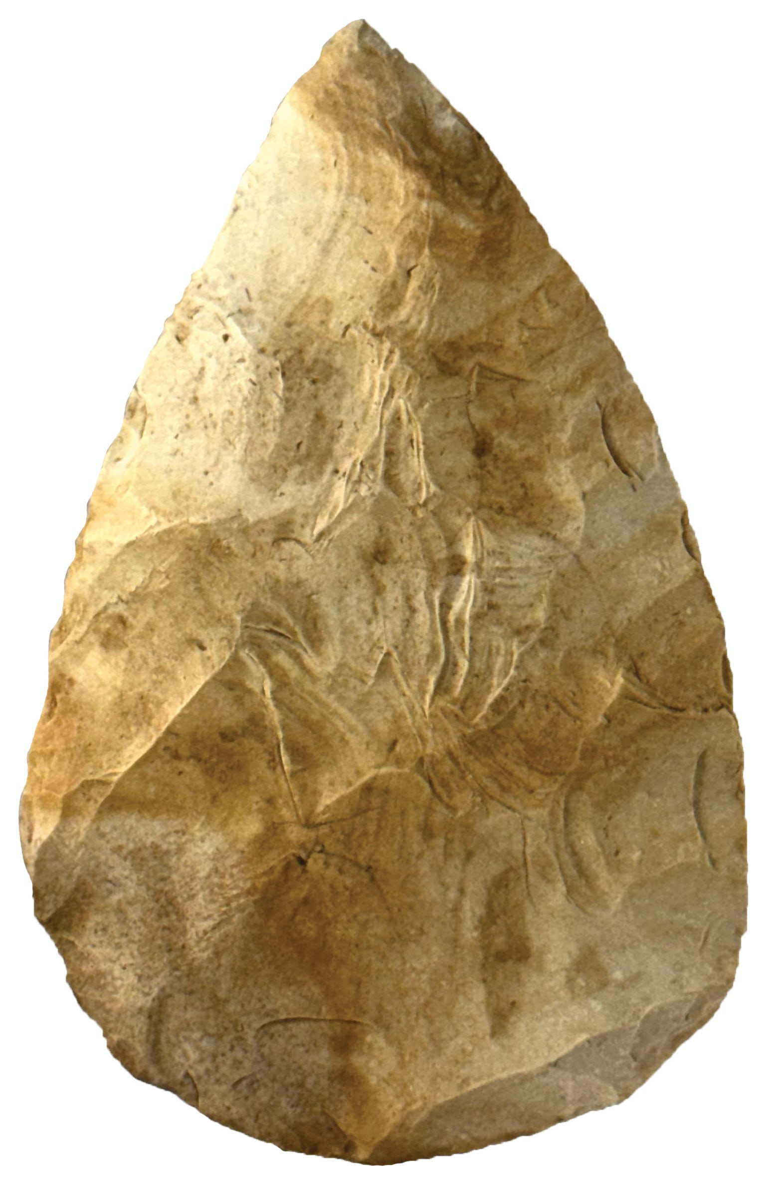 5 1/16" Hopewell Cache Blade. Southern Ohio. Glossy chert. Ex Evan Maurer and Jeff Hunt. (1 of 2)