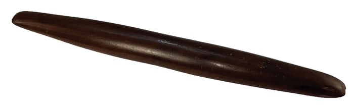 12" Persimmon Wood Polished Ceremonial Pick. New Rock Shelter, Arkansas.