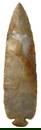 6 3/4" Flintridge Dovetail. Licking County, Ohio. Ex G. Dilley, W. Roland and W. Nelson.