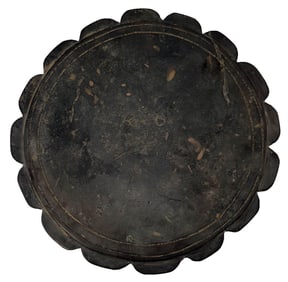 7 3/4" Steatite Paint Pallet. Macon (Bibb County), Georgia. Old California Collection.