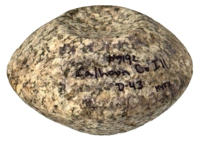 2 5/8" Salt River Discoidal. Calhoun County, Illinois. Ex Ben Thompson.