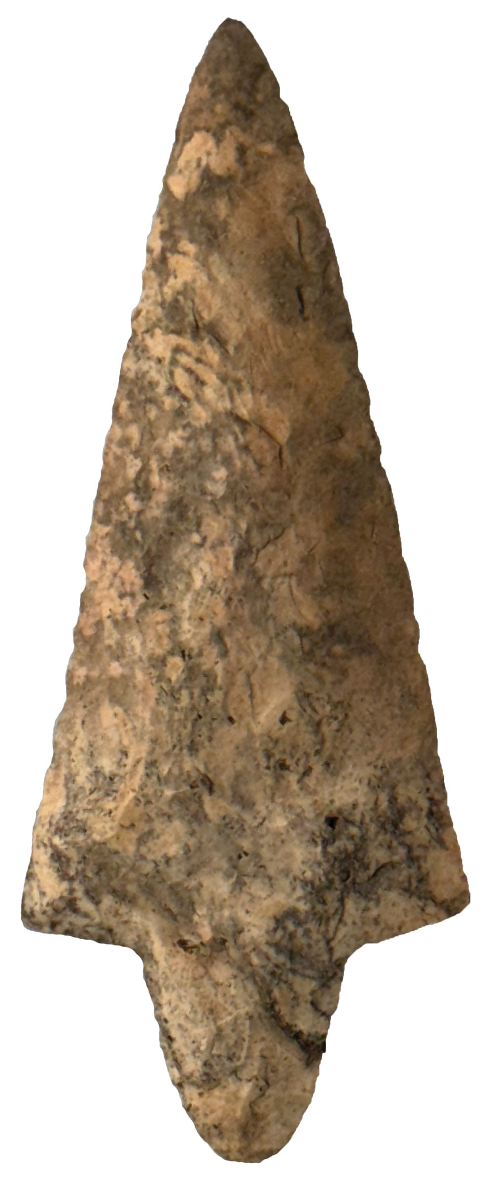 5 1/8” Dickson. Very Colorful Tan and Black Swirls. Illinois. Ex Floyd Ritter. (1 of 2)