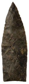 4 1/8” Copena. Black Chert. Trigg County, KY. Ex Steve Switzer.