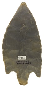 5 1/4” Nussbaum Turkeytail. Southern IN. Ex Ben Nussbaum and Doug Underwood.