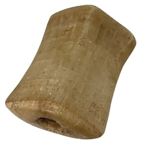 3" Cave Onyx Bannerstone. Ex King Fain and Byron Anderson (B-10 BA).