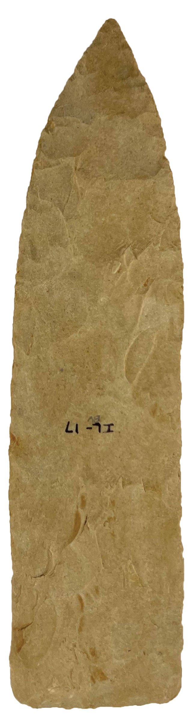 7 7/16" Wadlow Blade. Brown County, Illinois. Ex Joseph Craighead and Brandon Vanderver. (1 of 2)