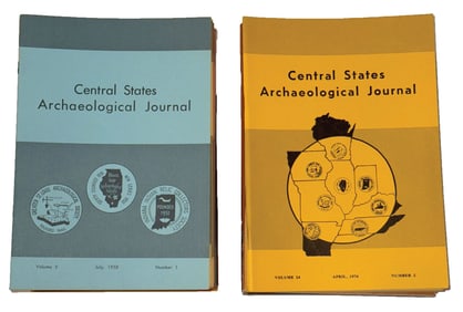 49 Central States Journals. Various years: Ranging from 1958 to 2008.
