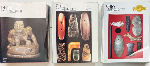 103 Ohio Archaeological Journals. 1980's-2010's. Various Issues.