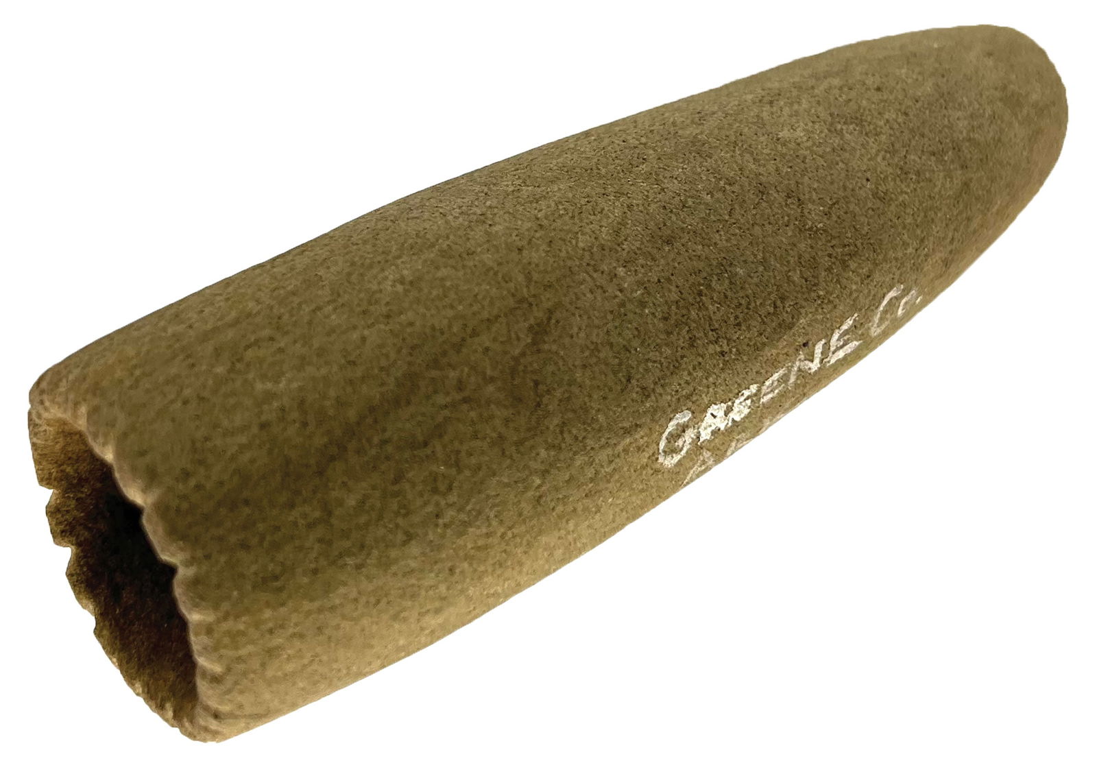 5 1/8” Late Woodland Tube Pipe with Tallied Bowl. Greene County, AR. Ex Ritter and Wilson. (1 of 6)