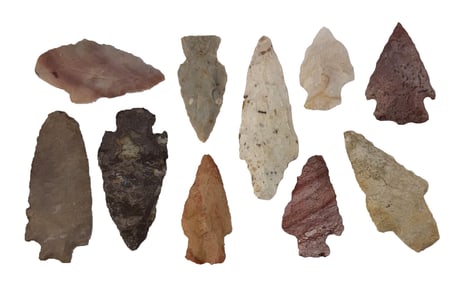 10 Points. 1 13/16” to 3 3/8” Variety of Matieral and Styles. Ex Bob Croasdale