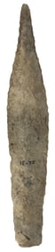 6" Adena Lanceolate. Illinois. Ex Ex Von Hillard, Bill Applegate, and Nick Gatses Collections.