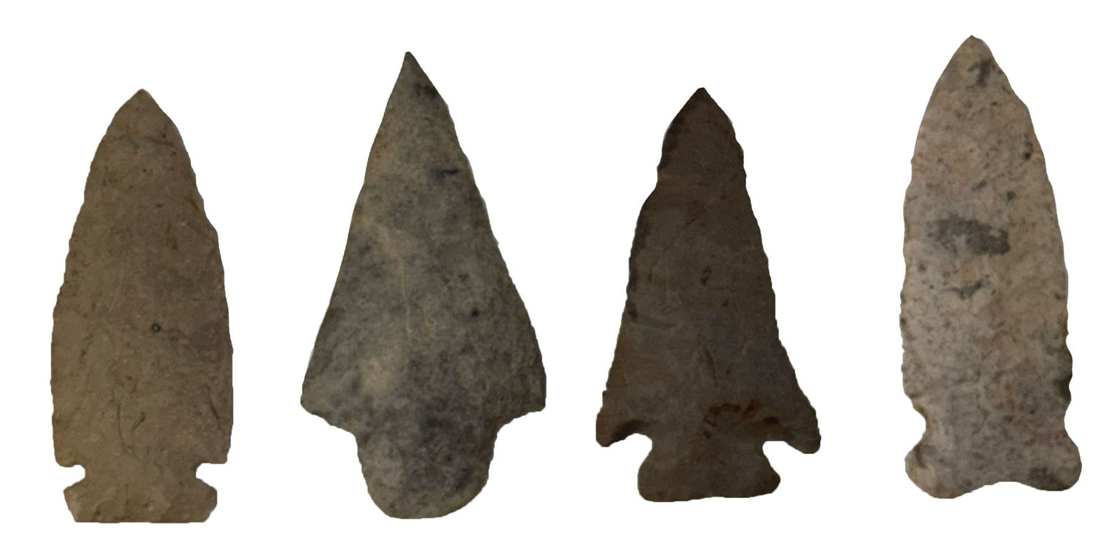 4 Points. 1 13/16” to 3 3/8” Variety of Matieral and Styles. Ex Bob Croasdale.  (1 of 2)