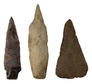 3 Points. Variety of Matieral and Styles. Ex Bob Croasdale Collection.