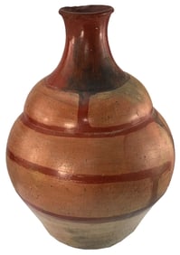 12 3/4" Late Post Classic/Early Colonial Mayan Painted Jar. Clay. Jackson COA.