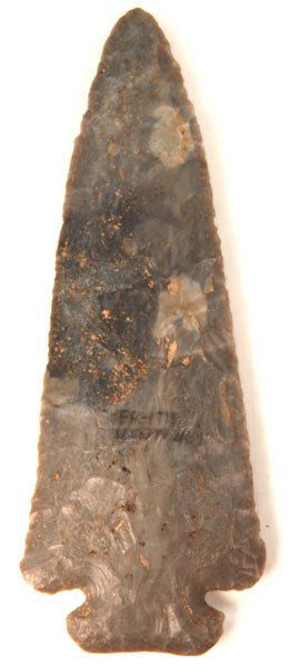 Big Dovetail. KY. Dickey and Rogers COAs: 166. 5 3/16” Dovetail. KY. G10. Large and very well made nodular flint. Dickey and Rogers COAs