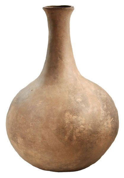 Big 11 1/2” Waterbottle. AR. Ex-Partain: 195. Big 11 1/2” Waterbottle. Arkansas. Solid bowl. Ex-Ken Partain Collection