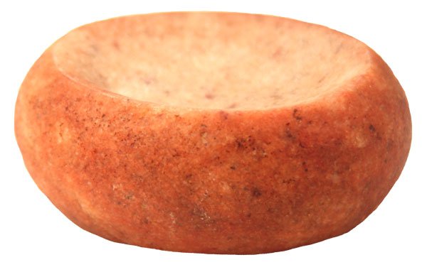 Oval Quartz Discoidal. Brown Co, IL. Unusual: 348. 2 3/4” Oval Quartz Discoidal. Brown Co, IL. Unusual. Pictured in Phil Foster Sale Catalog