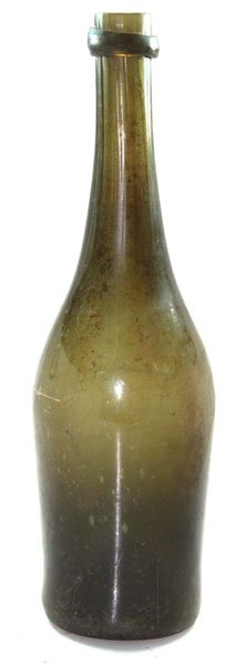 Two 1700's Wine Bottles. Old Site in Elmore, AL: 401. Two Long Neck Wine Bottles (1700’s). Elmore Co, AL. Ex-Stroud, Kilgore