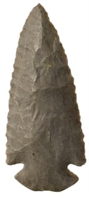 3" Dovetail. Hornstone. Indiana. Beveled on both side. Ex Walter Nelson.