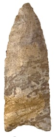 2 13/16" Plainview Point. Tennessee. Pictured in Who's Who 11. Putty COA.