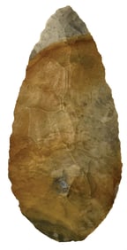 4 1/8” Flint Ridge Blade. Wayne County, IN. Ex Townsend Collection (780), Hendricks.