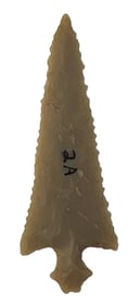 2" Hayes. Arkansas. Crowley's Cobble Chert. Ex Gordon Erspamer and Tommy Beutell.