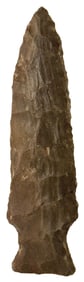 3 1/4" Stringtown Point. River polish. Indiana. Ex Earl Townsend, Jr.