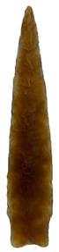 3 5/16" Eden. Knife River Flint. Nebraska/Dakotas Type. Ex Tommy Beutell. Jackson COA.